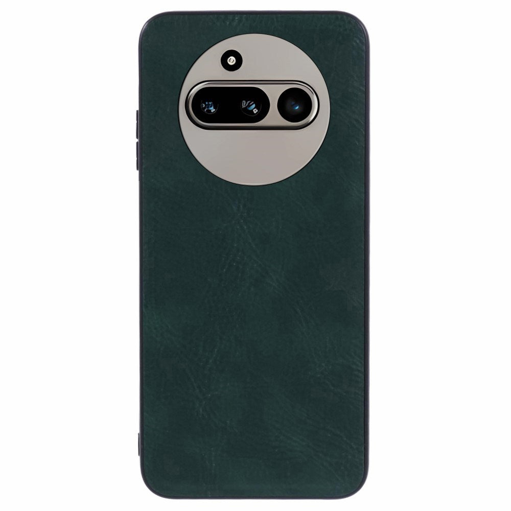 EIDERWOOD Nothing Phone (3a) Kunstlæderbelagt Plastik Bagside Cover - Grøn