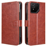 EIDERWOOD - Asus ROG Phone 9 (5G) / 9 Pro (5G) - Kunstlæder Flip Cover m. Kortholder & Ståfunktion - Brun