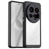 EIDERWOOD - Xiaomi 15 Ultra - Hybrid Plastik Cover - Gennemsigtig / Sort