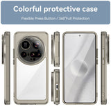 EIDERWOOD - Xiaomi 15 Ultra - Hybrid Plastik Cover - Gennemsigtig / Grå