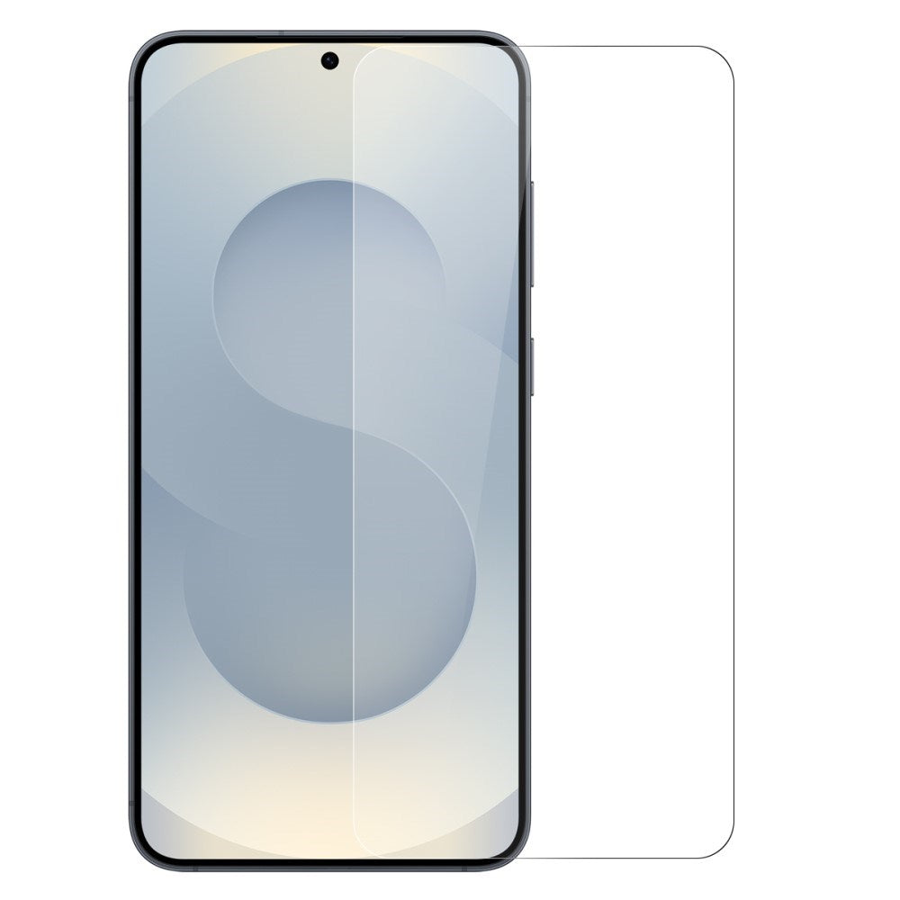 Samsung Galaxy S25 Edge 2-i-1 Fleksibelt Plast Cover og Hærdet Skærmbeskyttelse - Gennemsigtig