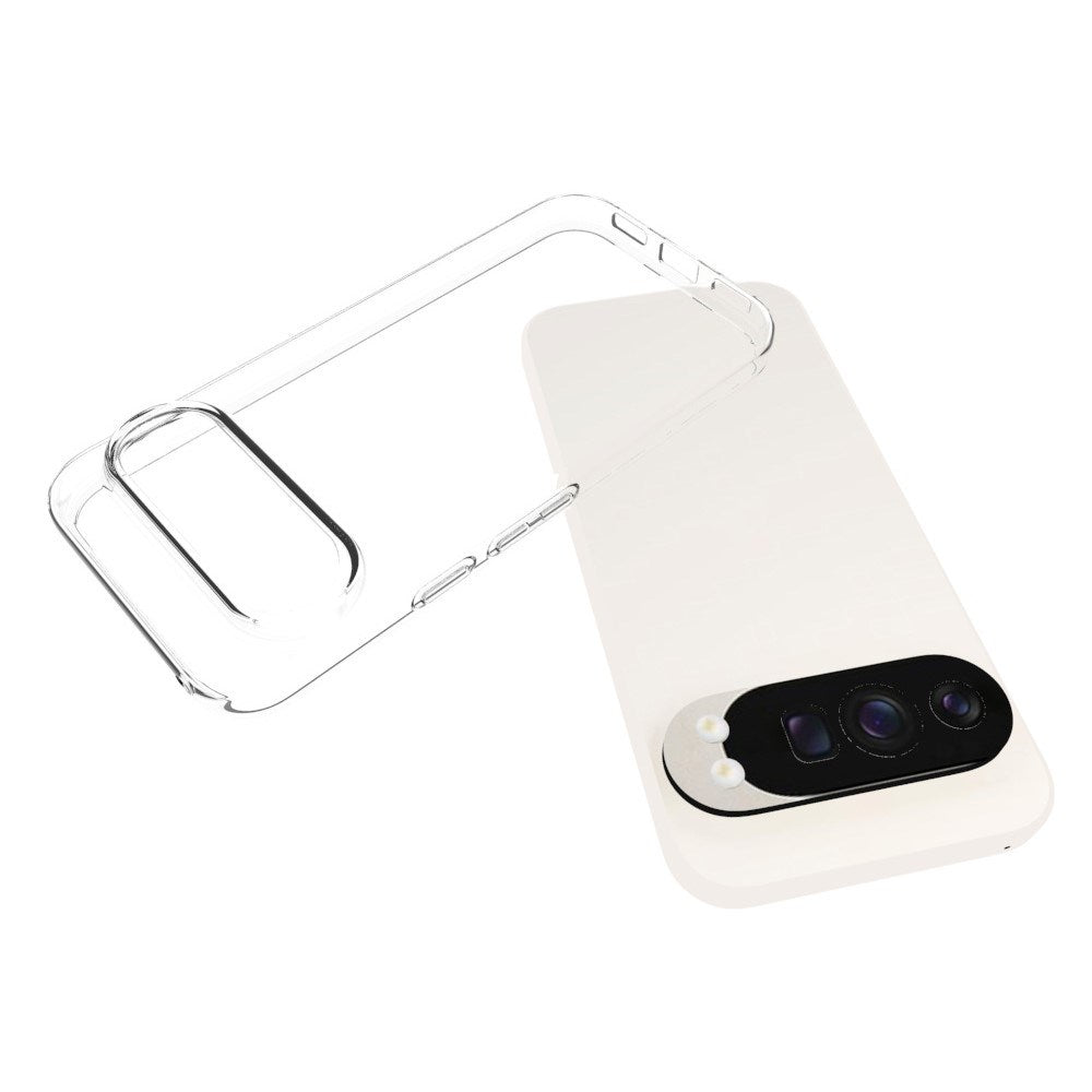 EIDERWOOD Google Pixel 10 / 10 Pro Fleksibel Plastik Bagside Cover - Gennemsigtig