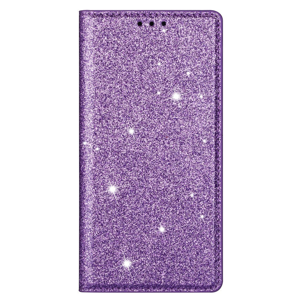 EIDERWOOD Samsung Galaxy S25 Edge Kunstlæder Mobil Cover m. Pung - Glimmer - Lilla