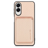 EIDERWOOD Samsung Galaxy S25 Edge Mobil Cover m. Aftagelig Kortholder - Beige