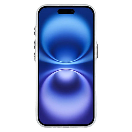 EIDERWOOD iPhone 16 Hybrid Mobil Cover m. 3D Kirsebær - Sølv