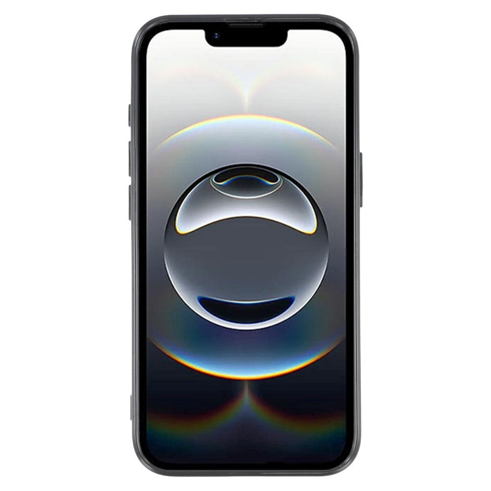 EIDERWOOD iPhone 17e / 16e Fleksibelt Plastik Mobil Cover m. Glimmer - Sort