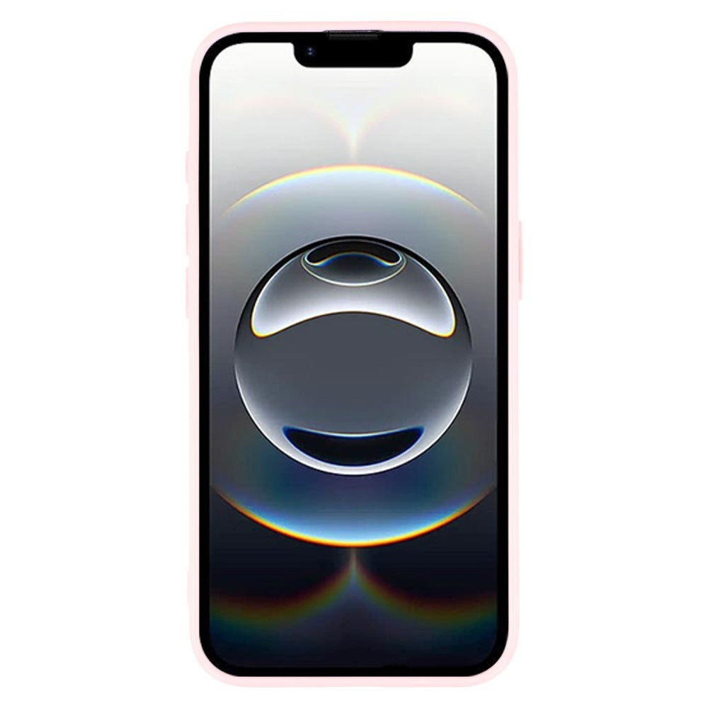 EIDERWOOD IPhone 16e Fleksibelt Plastik Mobil Cover m. Glimmer - Lyserød