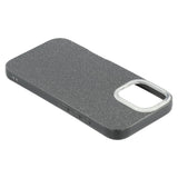 EIDERWOOD IPhone 16 Fleksibelt Plastik Mobil Cover m. Glimmer - Sort