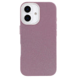 EIDERWOOD IPhone 16 Fleksibelt Plastik Mobil Cover m. Glimmer - Lilla