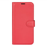 EIDERWOOD - Nothing Phone (3a) Pro - Kunstlæder Flip Cover m. Kortholder & Ståfunktion - Rød
