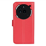 EIDERWOOD - Nothing Phone (3a) Pro - Kunstlæder Flip Cover m. Kortholder & Ståfunktion - Rød