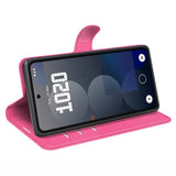 EIDERWOOD - Nothing Phone (3a) Pro - Kunstlæder Flip Cover m. Kortholder & Ståfunktion - Pink
