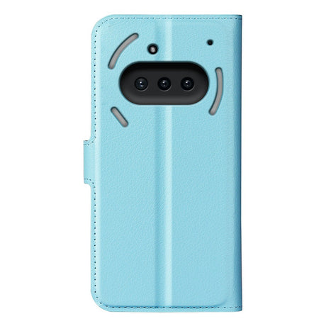 EIDERWOOD - Nothing Phone (3a) - Kunstlæder Flip Cover m. Kortholder & Ståfunktion - Blå