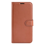 EIDERWOOD - Nothing Phone (3a) - Kunstlæder Flip Cover m. Kortholder & Ståfunktion - Brun
