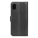 Samsung Galaxy Xcover 7 Pro - EIDERWOOD Kunstlæder Flip Cover m. Kortholder & Ståfunktion - Sort