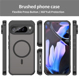 Google Pixel 10 Pro XL - EIDERWOOD Hybrid Plastik Cover - MagSafe Kompatibel - Sort
