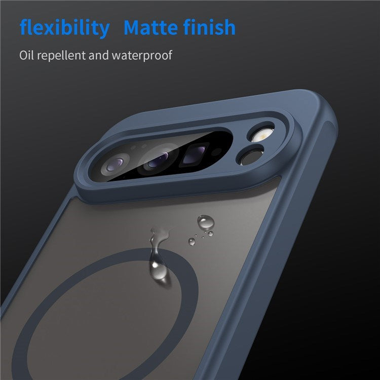 Google Pixel 10 Pro XL - EIDERWOOD Hybrid Plastik Cover - MagSafe Kompatibel - Blå