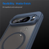 Google Pixel 10 Pro XL - EIDERWOOD Hybrid Plastik Cover - MagSafe Kompatibel - Blå