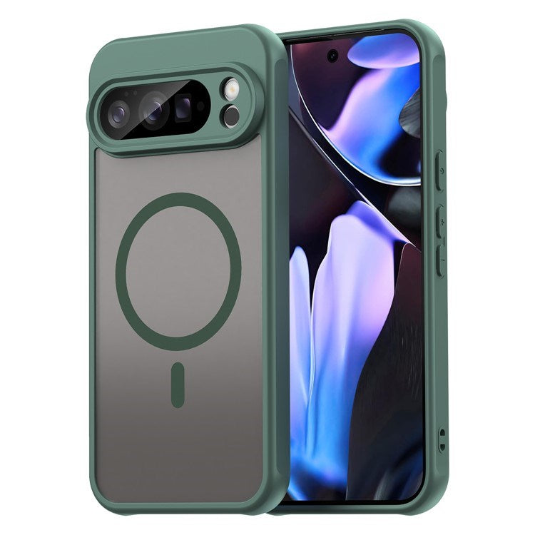 Google Pixel 10 Pro XL - EIDERWOOD Hybrid Plastik Cover - MagSafe Kompatibel - Grøn