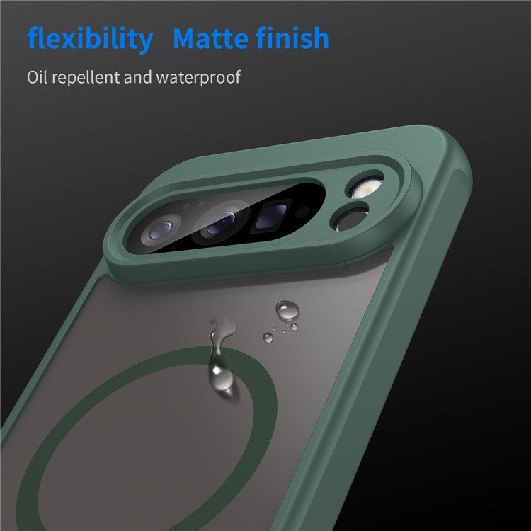 Google Pixel 10 Pro XL - EIDERWOOD Hybrid Plastik Cover - MagSafe Kompatibel - Grøn