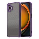 EIDERWOOD Samsung Galaxy Xcover 7 Pro Hybrid Plastik Mobil Cover m. Mat Bagside - Gennemsigtig / Lilla