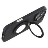 EIDERWOOD iPhone 16 Pro Hybrid Mobil Cover inkl. Kickstand m. Spejl - Sort