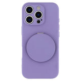 EIDERWOOD iPhone 16 Pro Hybrid Mobil Cover inkl. Kickstand m. Spejl - Lilla