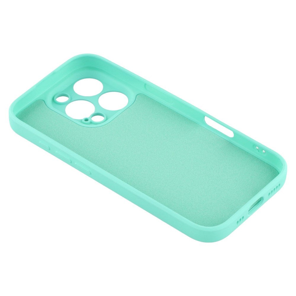 EIDERWOOD iPhone 16 Pro Hybrid Mobil Cover inkl. Kickstand m. Spejl - Neon Grøn