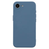 iPhone 17e / 16e Beskyttelsessæt m. Fleksibelt Plast Mobil Cover & Skærmbeskyttelse - Blå