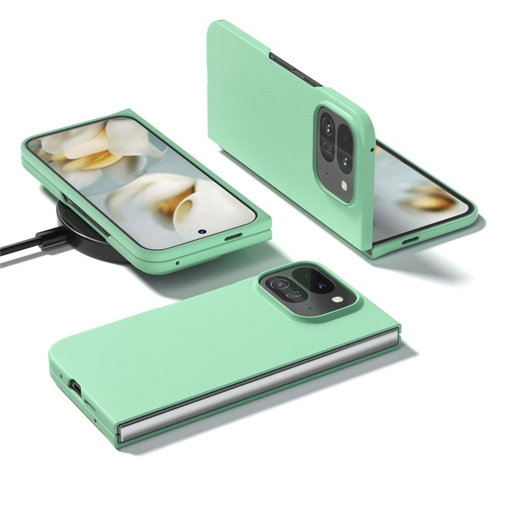 EIDERWOOD Google Pixel 10 Pro Fold Mat Hårdt Plastik Mobil Cover - Lysegrøn