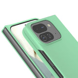 EIDERWOOD Google Pixel 10 Pro Fold Mat Hårdt Plastik Mobil Cover - Lysegrøn