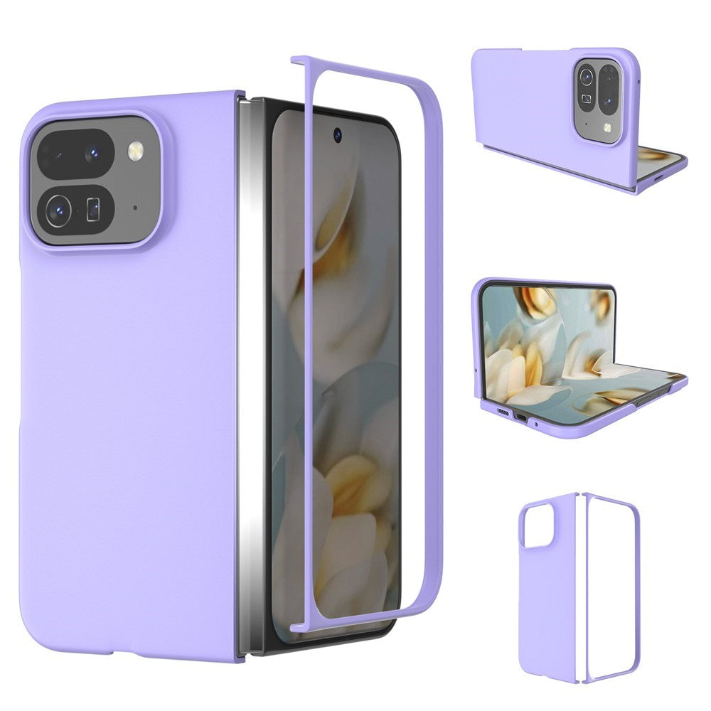 EIDERWOOD Google Pixel 10 Pro Fold Mat Hårdt Plastik Mobil Cover - Lilla
