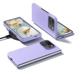 EIDERWOOD Google Pixel 10 Pro Fold Mat Hårdt Plastik Mobil Cover - Lilla