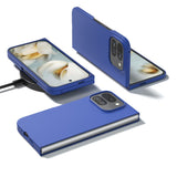 EIDERWOOD Google Pixel 10 Pro Fold Mat Hårdt Plastik Mobil Cover - Blå