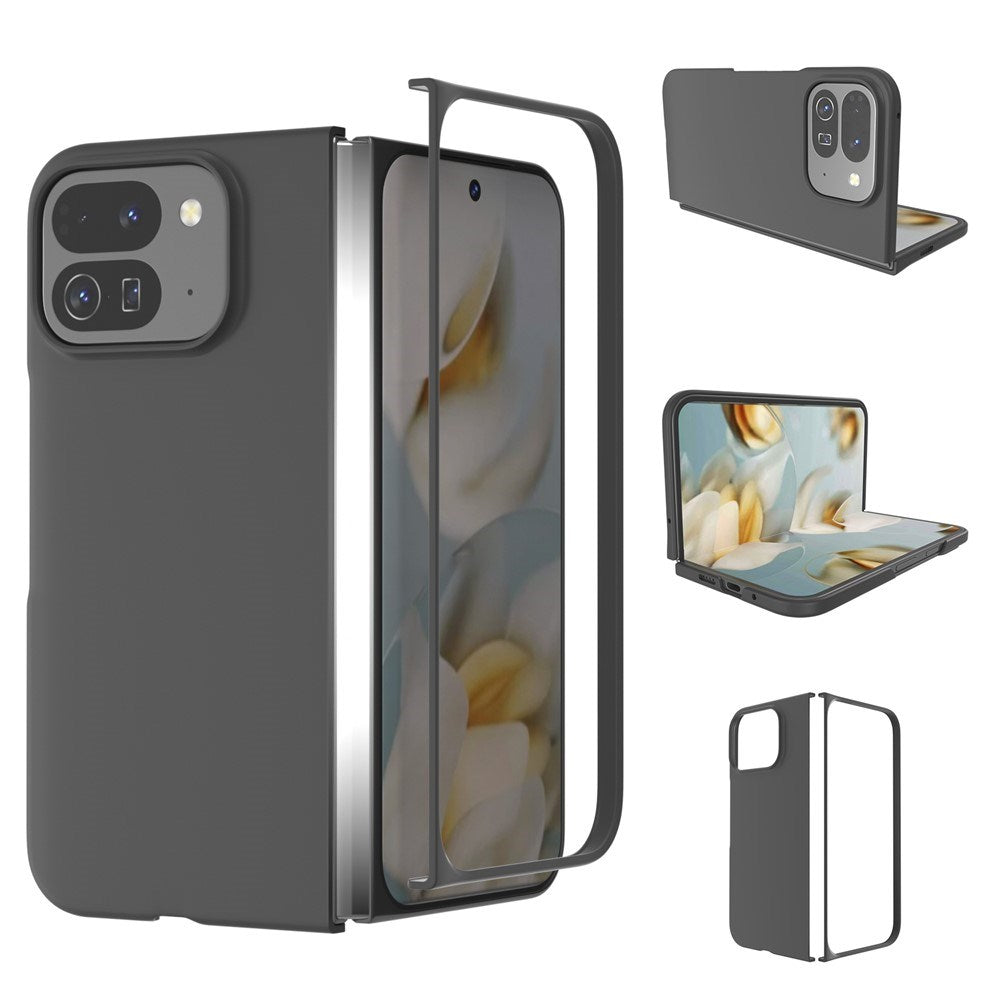 EIDERWOOD Google Pixel 10 Pro Fold Mat Hårdt Plastik Mobil Cover - Sort