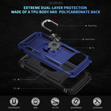 EIDERWOOD Google Pixel 10 / 10 Pro Håndværker Mobil Cover m. 360 Roterbar Kickstand - Blå