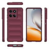 EIDERWOOD - Motorola Edge 60 Fusion - Fleksibelt Plastik Cover - Mørkerød