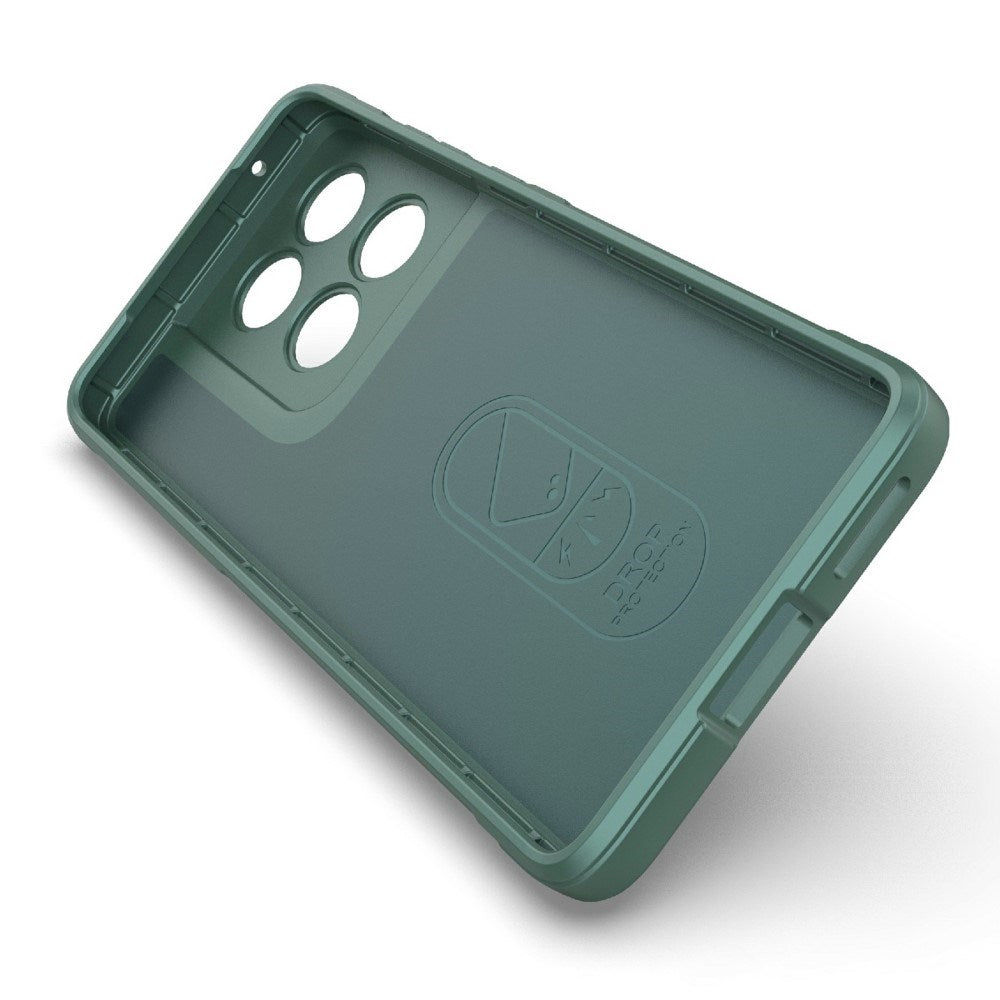 EIDERWOOD - Motorola Edge 60 Fusion - Fleksibelt Plastik Cover - Grøn