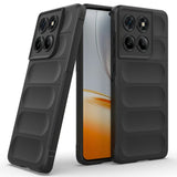 EIDERWOOD - Motorola Edge 60 Fusion - Fleksibelt Plastik Cover - Sort