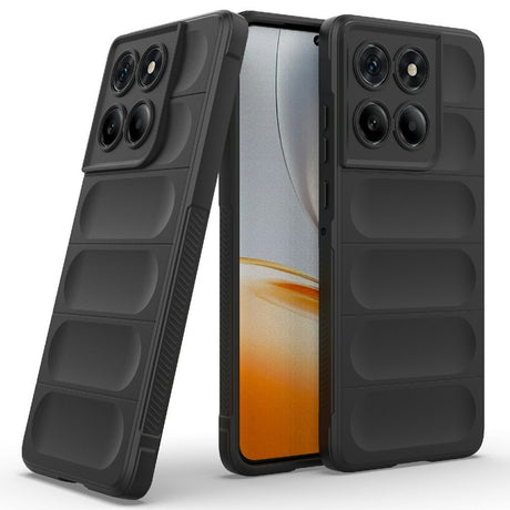 EIDERWOOD - Motorola Edge 60 Fusion - Fleksibelt Plastik Cover - Sort