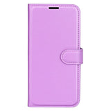 Google Pixel 10 Pro XL - EIDERWOOD Kunstlæder Flip Cover m. Kortholder & Ståfunktion - Lilla