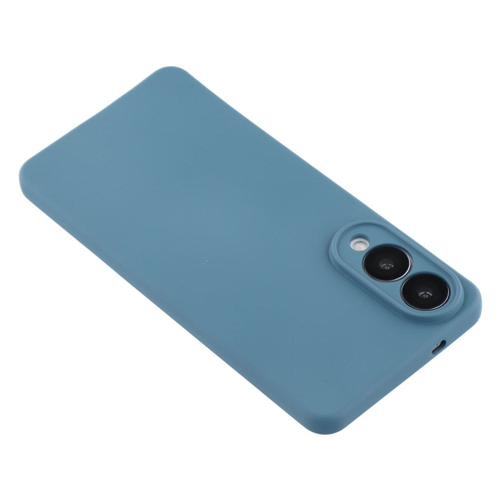 Samsung Galaxy S25 Edge - EIDERWOOD Foret Fleksibelt Plast Cover - Blå