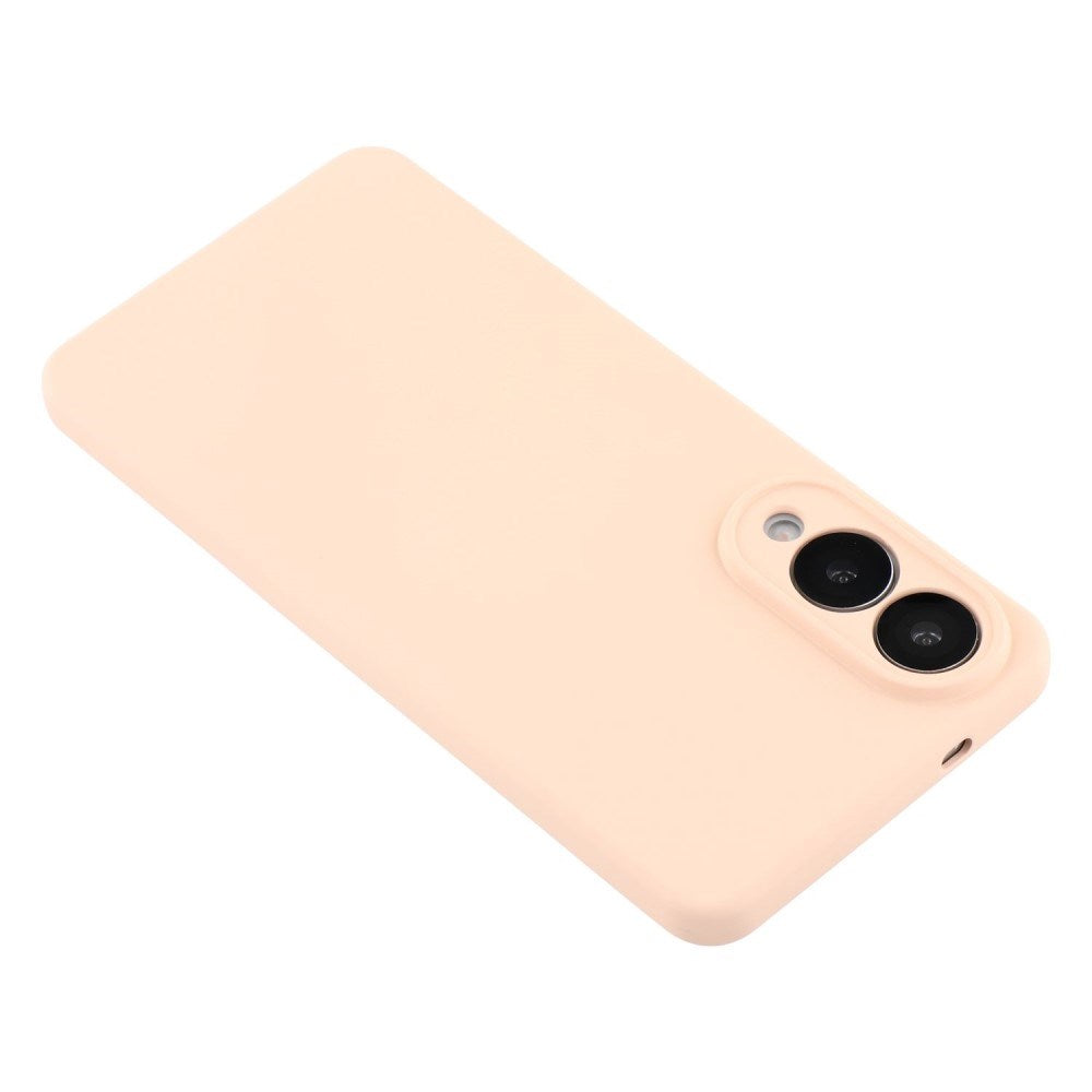 Samsung Galaxy S25 Edge - EIDERWOOD Foret Fleksibelt Plast Cover - Lyserød