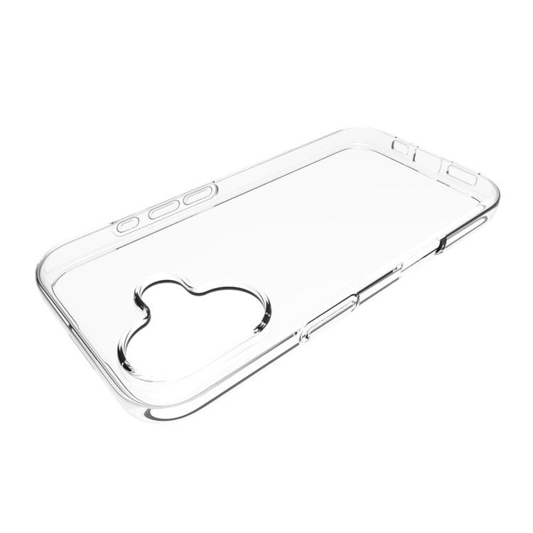 EIDERWOOD iPhone 17 Fleksibelt Plast Cover - Gennemsigtig