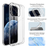Honor 400 Lite UX-5 Series Fleksibelt Plastik Bagside Cover - Gennemsigtig