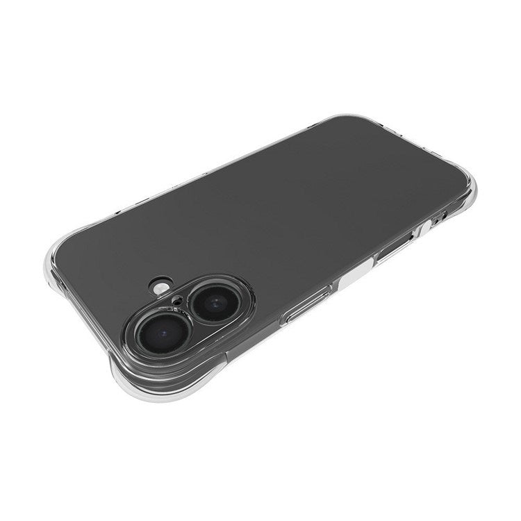 EIDERWOOD iPhone 17 Fleksibelt Plastik Mobil Cover m. Forstærkede Hjørner - Gennemsigtig