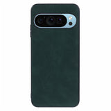 Google Pixel 10 / 10 Pro - EIDERWOOD Kunstlæderbelagt Plastik Cover - Grøn