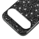Google Pixel 10 / 10 Pro - EIDERWOOD Glitter Cover - Sort