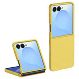 Samsung Galaxy Z Flip7 - EIDERWOOD Hårdt Plastik Cover - Gul