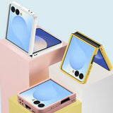 Samsung Galaxy Z Flip7 - EIDERWOOD Hårdt Plastik Cover - Gul